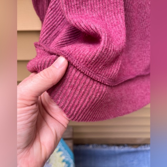 We The Free People Main Squeeze Hacci Ribbed Pullover Marion Sweater, size S - Picture 4 of 8